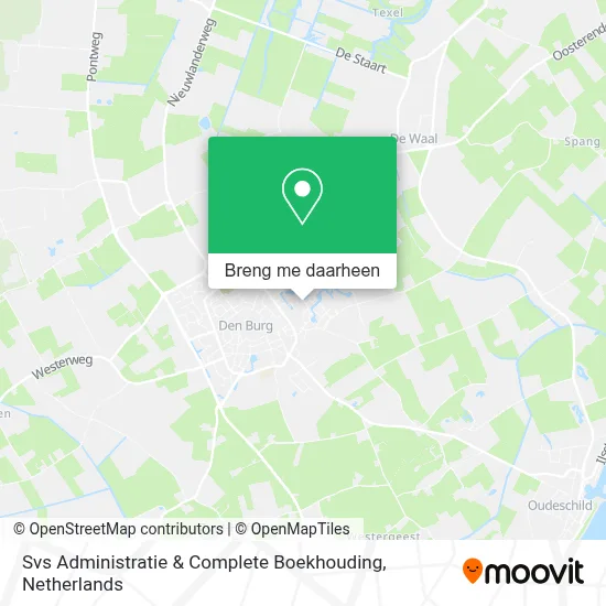 Svs Administratie & Complete Boekhouding kaart