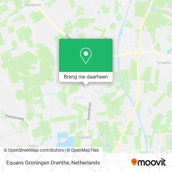 Equans Groningen Drenthe kaart