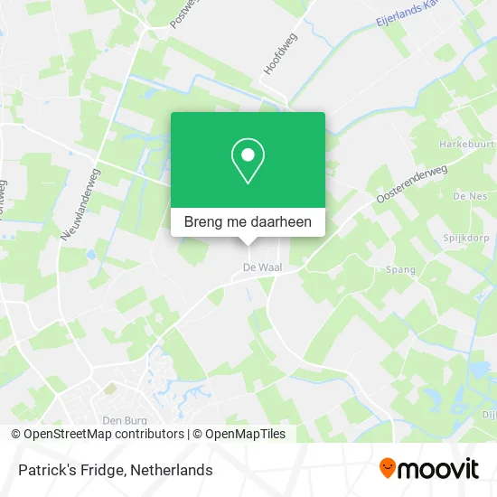 Patrick's Fridge kaart