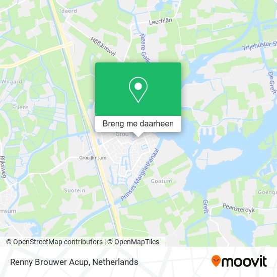 Renny Brouwer Acup kaart