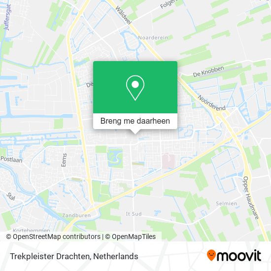Trekpleister Drachten kaart