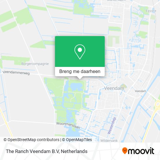 The Ranch Veendam B.V kaart