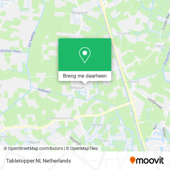 Tabletopper.Nl kaart