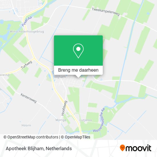 Apotheek Blijham kaart