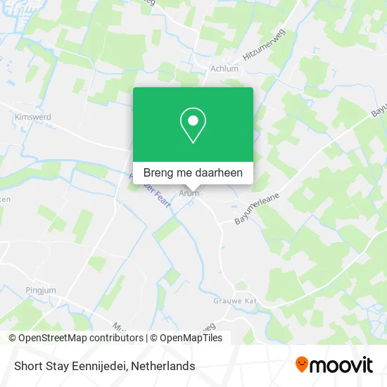 Short Stay Eennijedei kaart