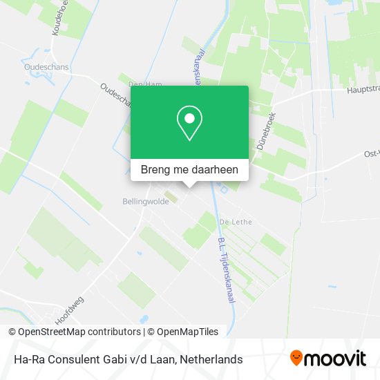 Ha-Ra Consulent Gabi v/d Laan kaart