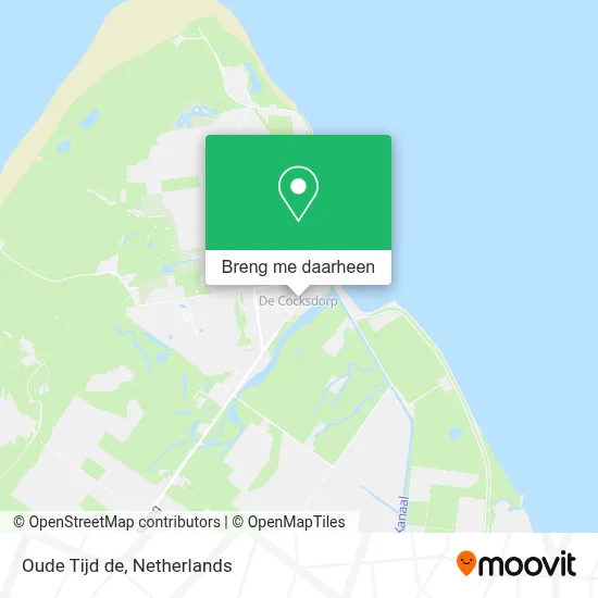 Oude Tijd de kaart