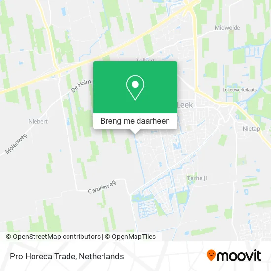 Pro Horeca Trade kaart
