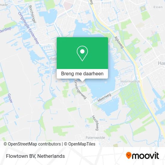 Flowtown BV kaart