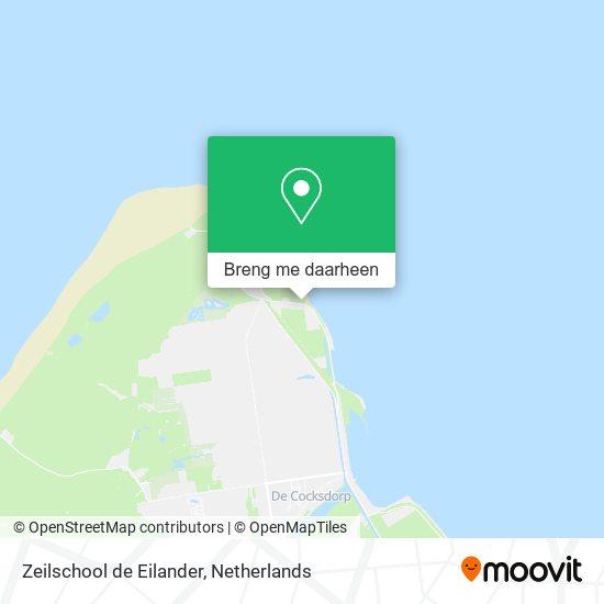 Zeilschool de Eilander kaart