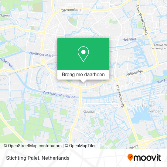 Stichting Palet kaart