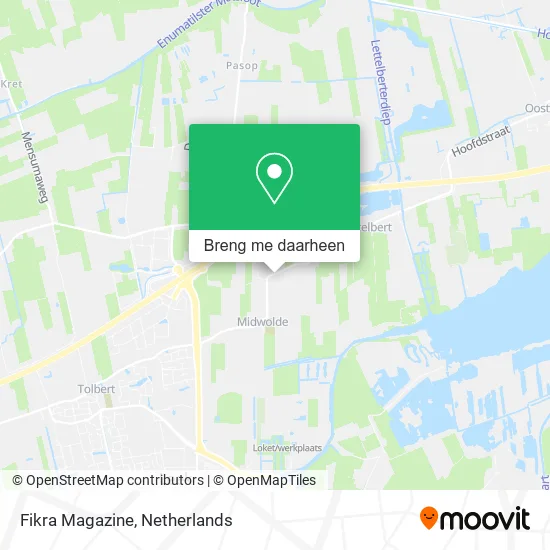 Fikra Magazine kaart