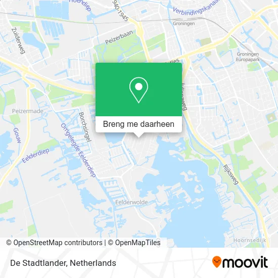 De Stadtlander kaart