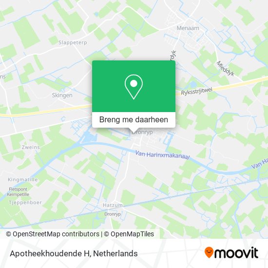 Apotheekhoudende H kaart