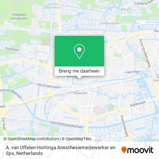 A. van Uffelen-Hottinga Anesthesiemedewerker en Sps kaart