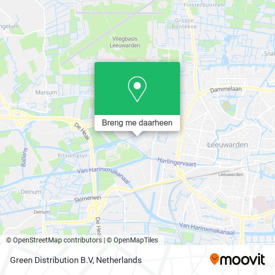 Green Distribution B.V kaart