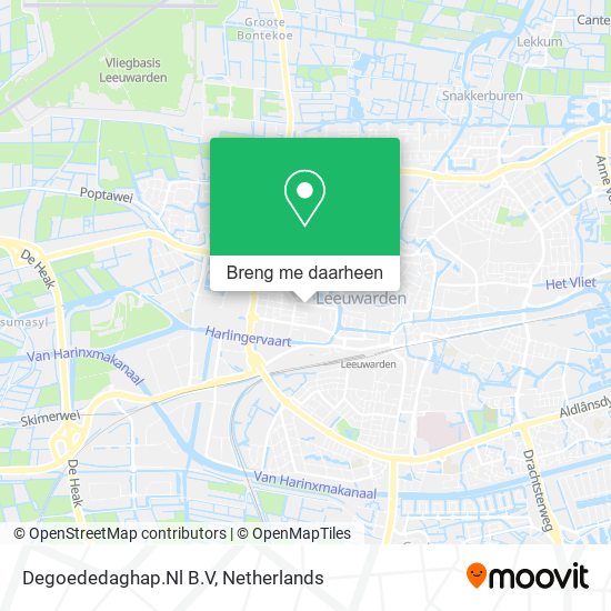 Degoededaghap.Nl B.V kaart