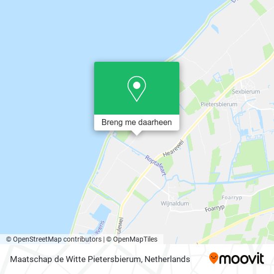 Maatschap de Witte Pietersbierum kaart