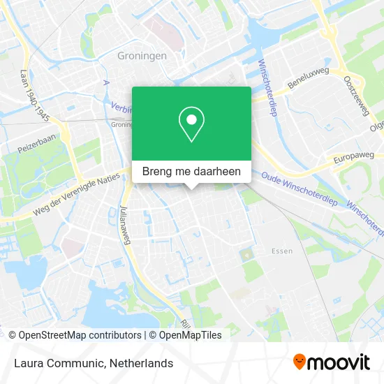 Laura Communic kaart