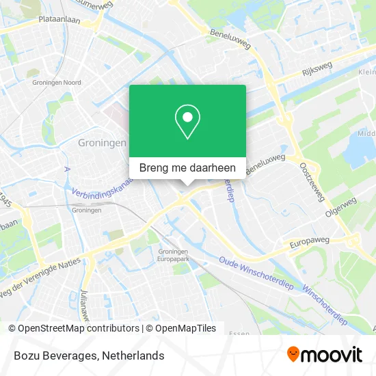 Bozu Beverages kaart