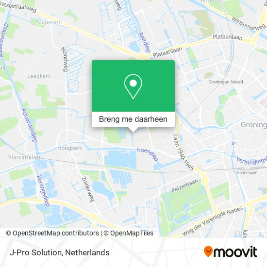 J-Pro Solution kaart