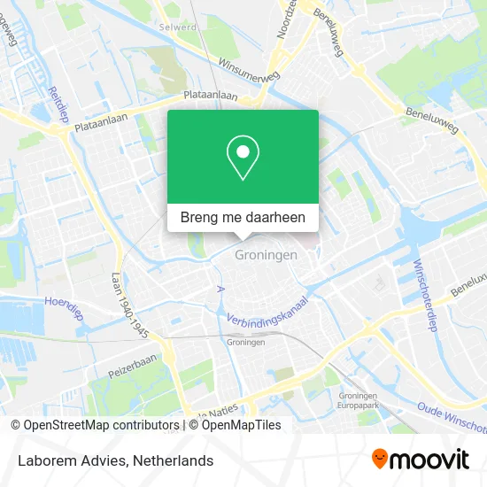 Laborem Advies kaart