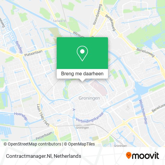 Contractmanager.Nl kaart