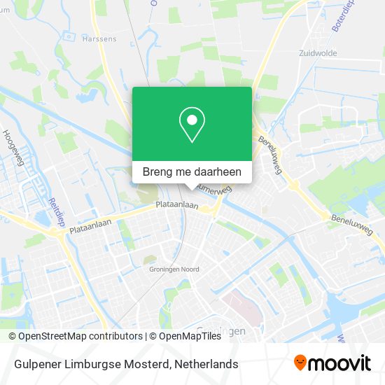 Gulpener Limburgse Mosterd kaart