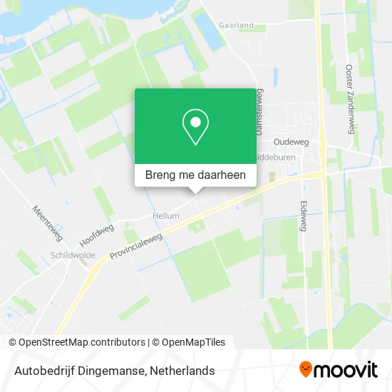 Autobedrijf Dingemanse kaart