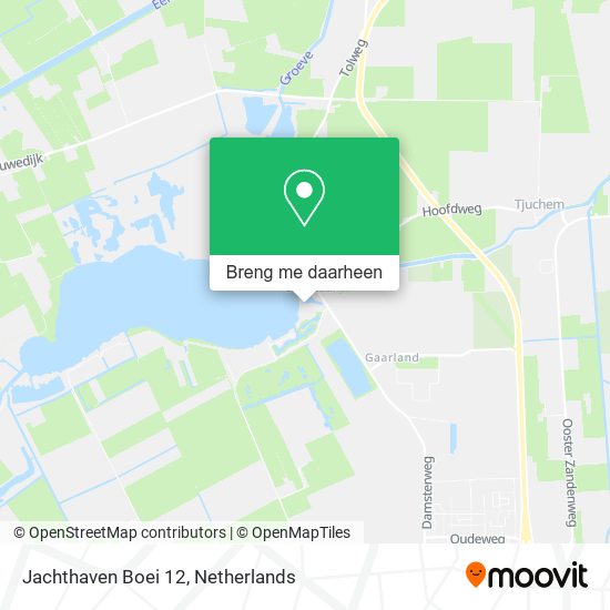 Jachthaven Boei 12 kaart
