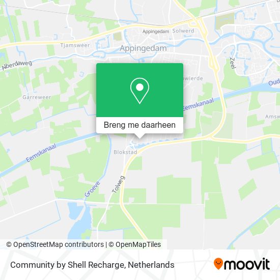 Community by Shell Recharge kaart