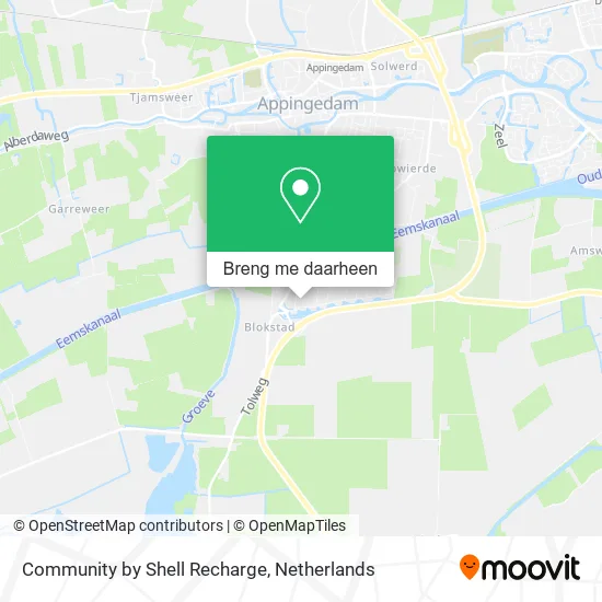 Community by Shell Recharge kaart