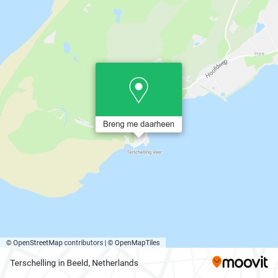 Terschelling in Beeld kaart