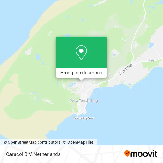 Caracol B.V kaart