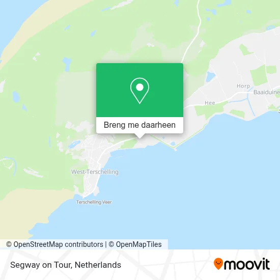 Segway on Tour kaart