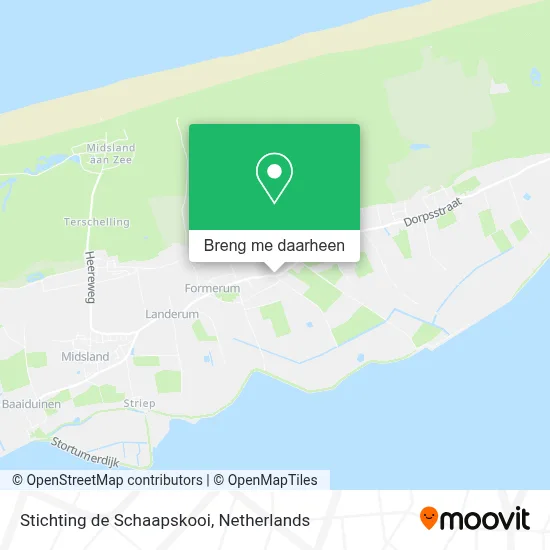 Stichting de Schaapskooi kaart
