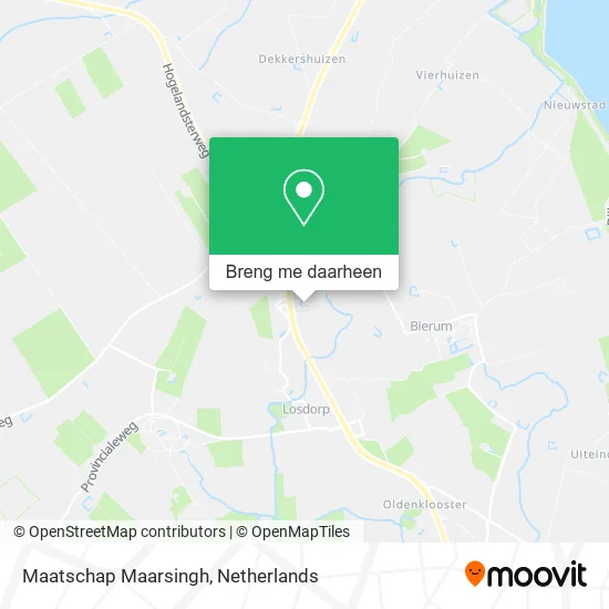 Maatschap Maarsingh kaart