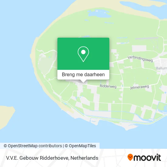 V.V.E. Gebouw Ridderhoeve kaart