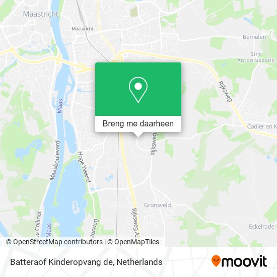 Batteraof Kinderopvang de kaart