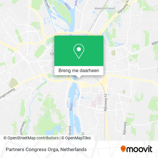 Partners Congress Orga kaart
