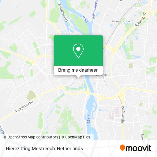 Hierezitting Mestreech kaart