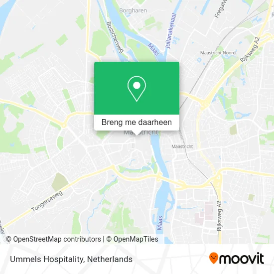 Ummels Hospitality kaart