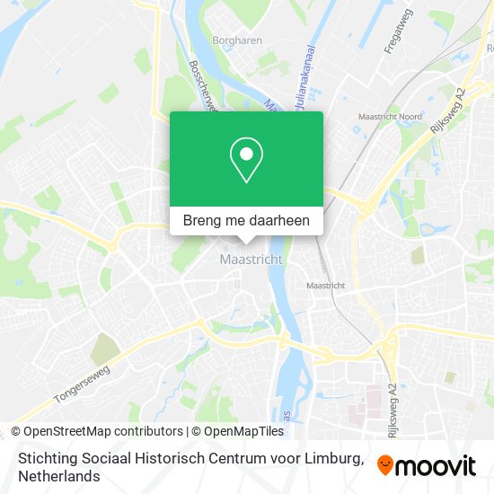 Stichting Sociaal Historisch Centrum voor Limburg kaart