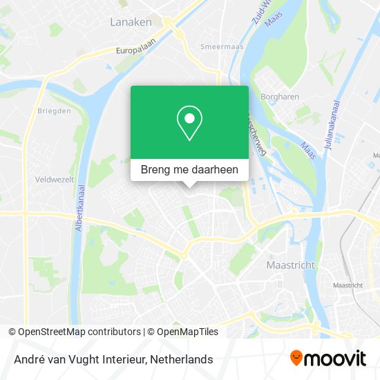 André van Vught Interieur kaart