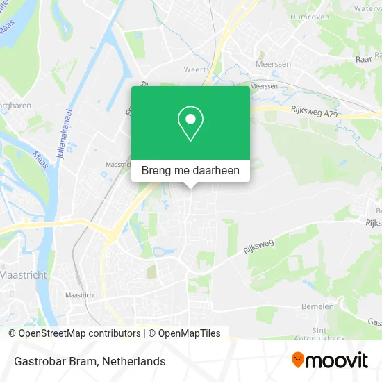 Gastrobar Bram kaart