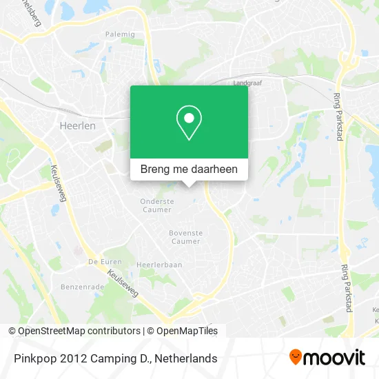 Pinkpop 2012 Camping D. kaart