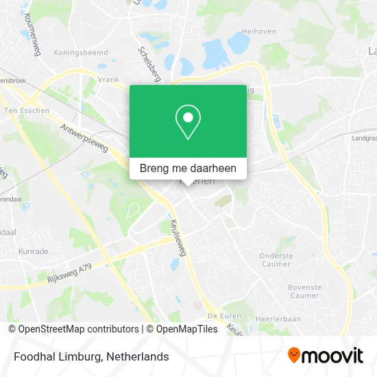 Foodhal Limburg kaart