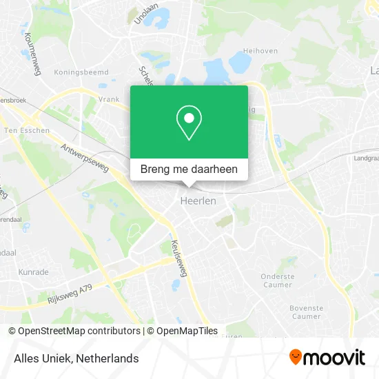 Alles Uniek kaart