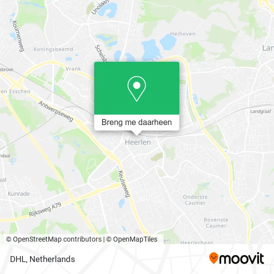 DHL kaart