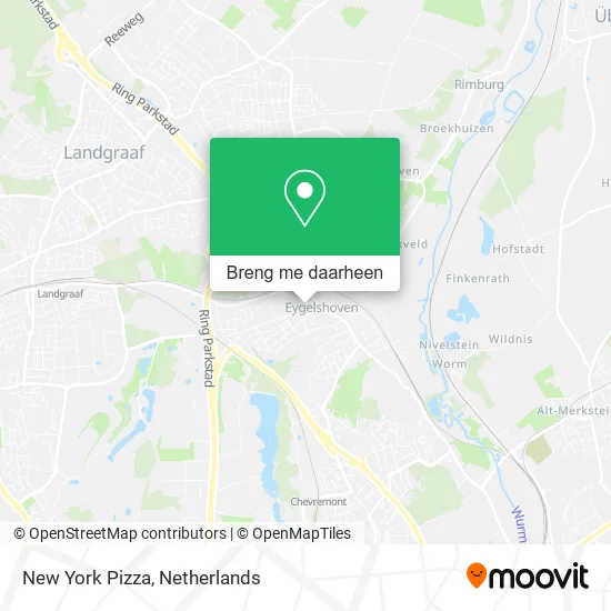 New York Pizza kaart